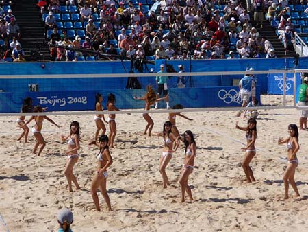 Beach Volleyball at Olympic Games 2008.