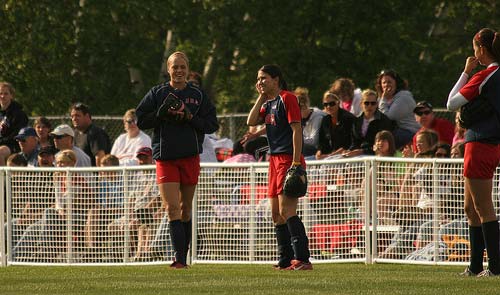 Finch, Andrea Duran and Cat Osterman.