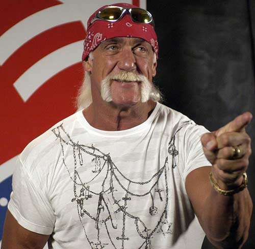 World Wrestling Entertainment star Hulk Hogan.