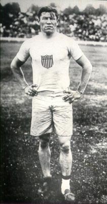 Jim Thorpe at the 1912 Summer Olympics.