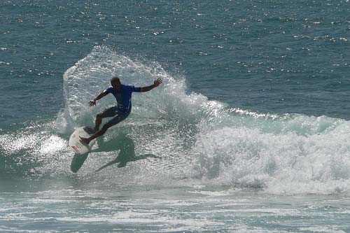 Kelly Slater at Trestles.