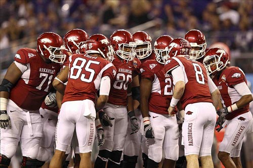 Arkansas Razorbacks quarterback Tyler Wilson