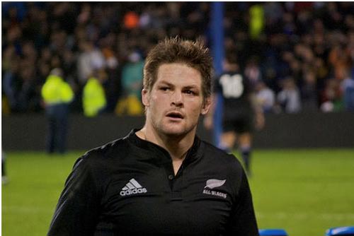 The All Blacks skipper Richie McCaw.