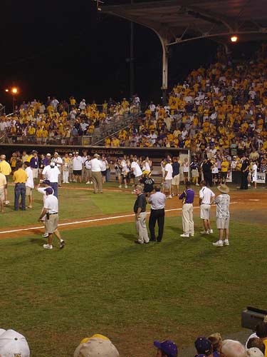 LSU Athletic Director Skip Bertman.