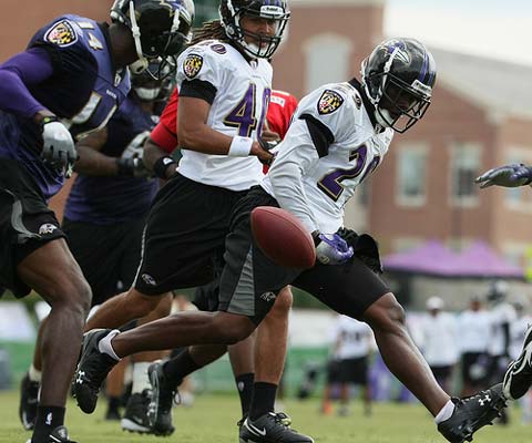 Baltimore Ravens Training Camp August 6, 2009.