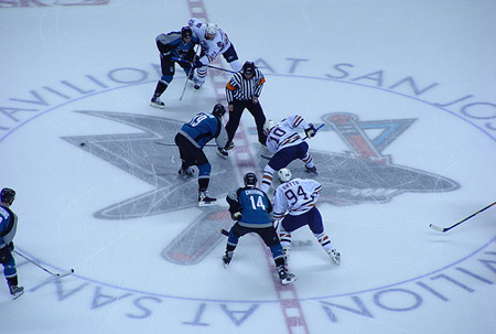 Edmonton Oilers at San Jose Sharks.