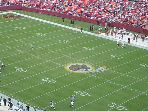 Washington Redskins v. Jacksonville Jaguars.