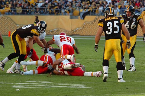 Chiefs Vs. Steelers.