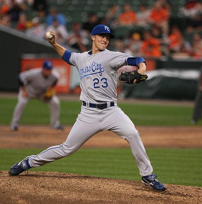 Kansas City Royals' Zack Greinke.