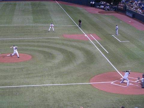 First pitch of the Twins vs. White Sox.