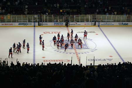 Rangers Vs. Washington Capitals Madison Square Garden