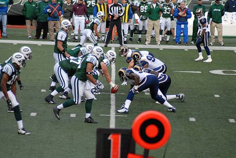 Jets v Rams.