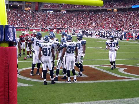 Seahawks Huddle.