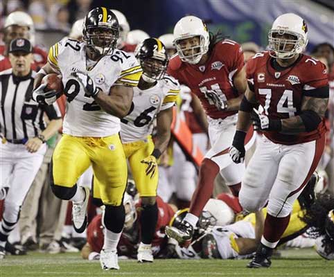 Pittsburgh Steelers linebacker James Harrison (92).