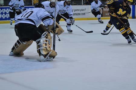 November 15, 2008: Lawson Ice Arena, Michigan vs. Western Michigan.